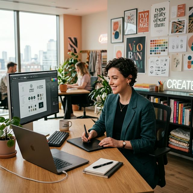 Creative Graphic Designer Portrait